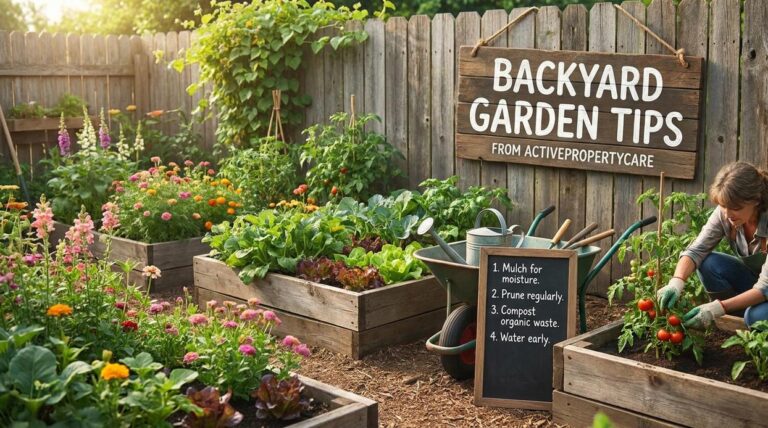 appcyard garden tips from activepropertycare
