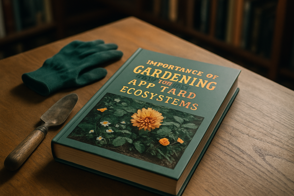 why gardening is important appcyard