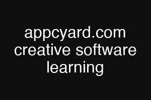 appcyard.com creative software learning